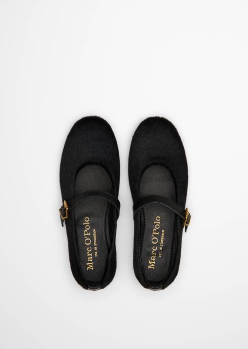 Gina Ballerina Style Black in top view