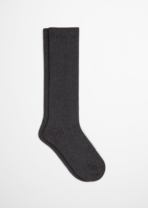 Knee-high socks — Light Graphite