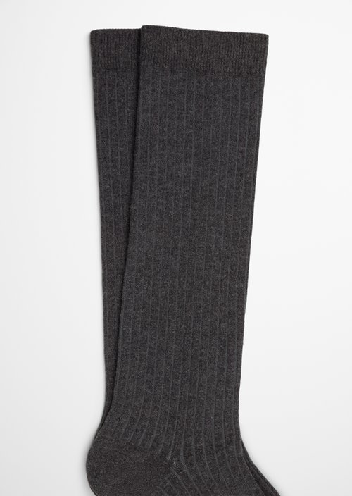 Knee-high socks — Light Graphite