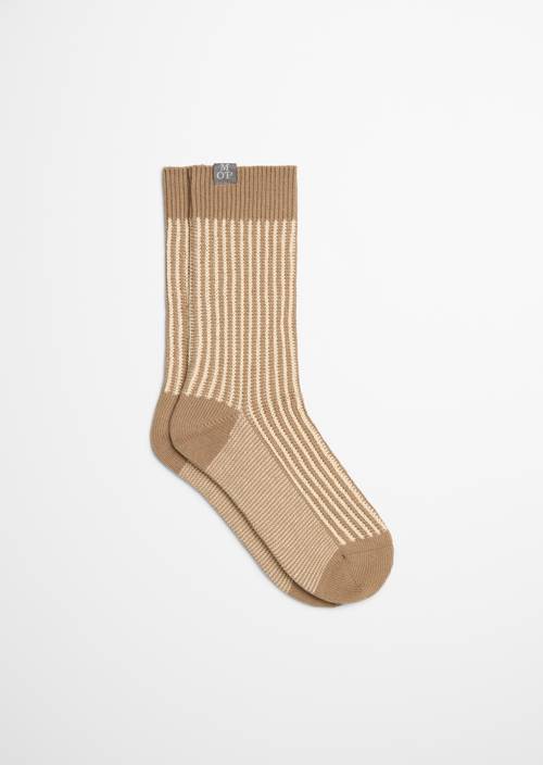 Ripp-Socken Wooden Earth - Produkt Bild 1
