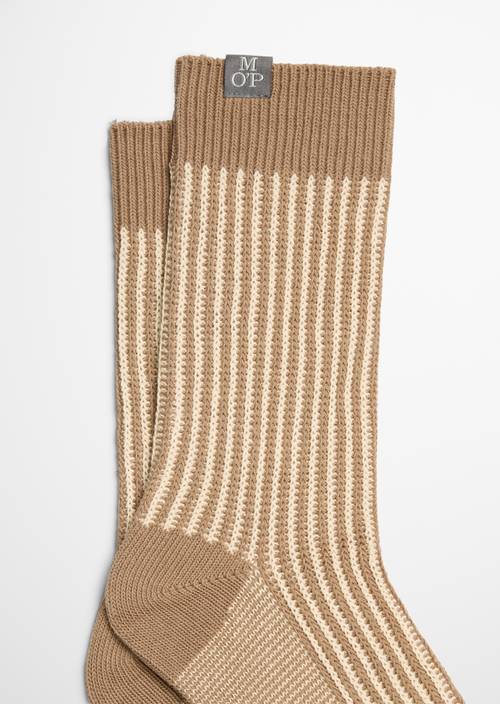 Ripp-Socken Wooden Earth - Produkt Bild 2