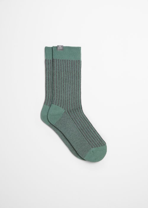 Ribbed Socks — Skipping Stone