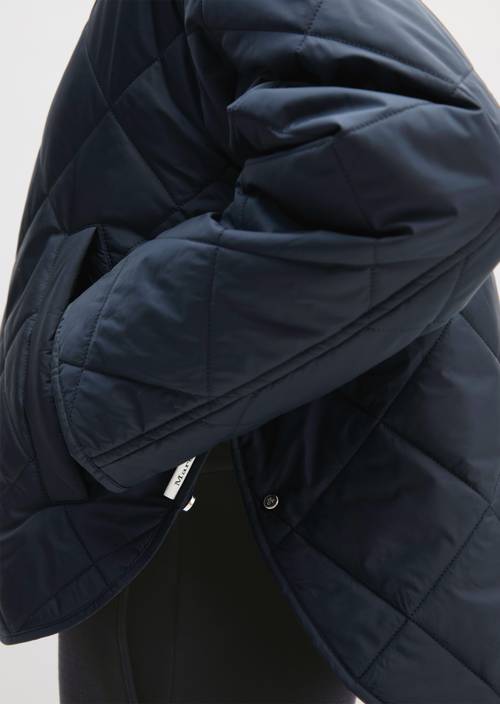 Kapuzen-Steppjacke relaxed Manic Midnight in Detailansicht