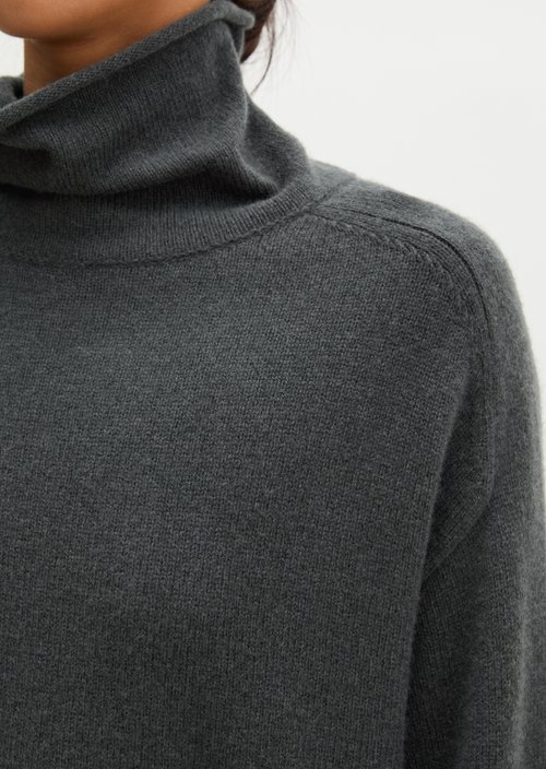 Regular-Fit Knit Sweater — Broken Graphite