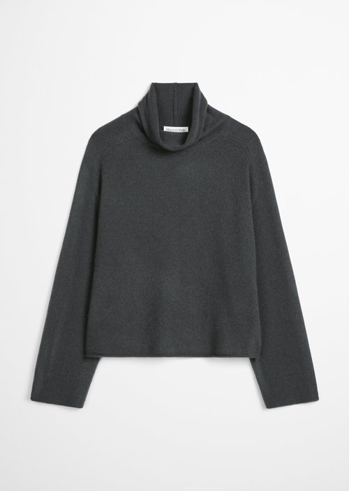 Regular-Fit Knit Sweater — Broken Graphite