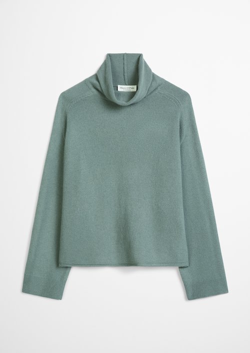 Regular-Fit Knit Sweater — Foggy Blue