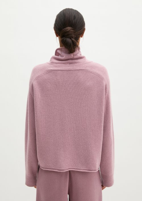 Regular-Fit Knit Sweater — Gentle Mauve