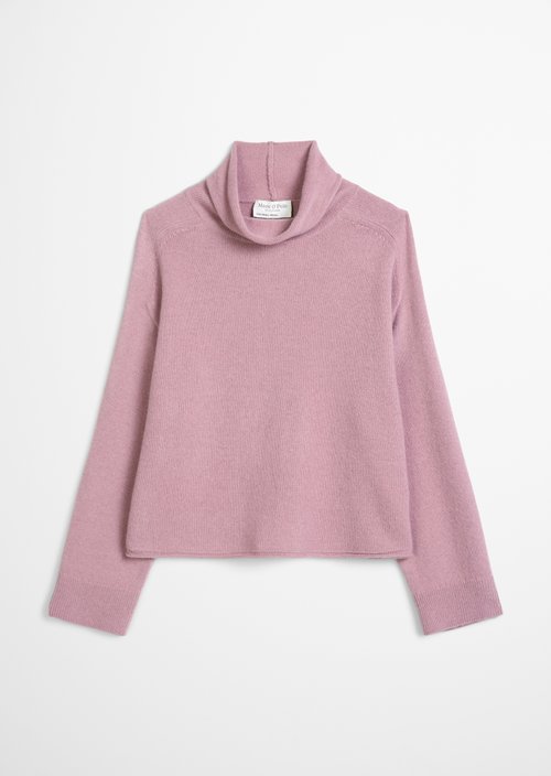 Regular-Fit Knit Sweater — Gentle Mauve