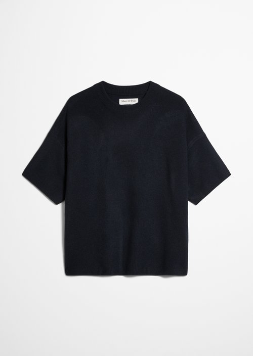 Loose-fitting short-sleeve sweater — Manic Midnight
