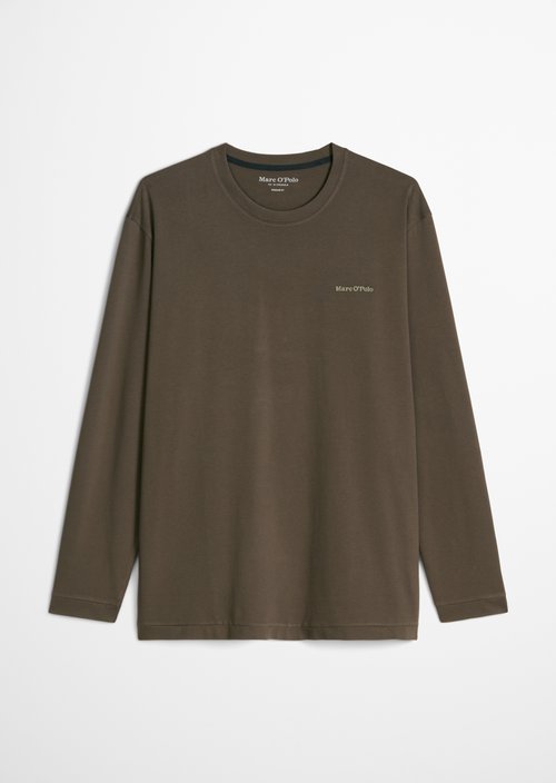 Regular-fit long-sleeve shirt — Dusty Olive