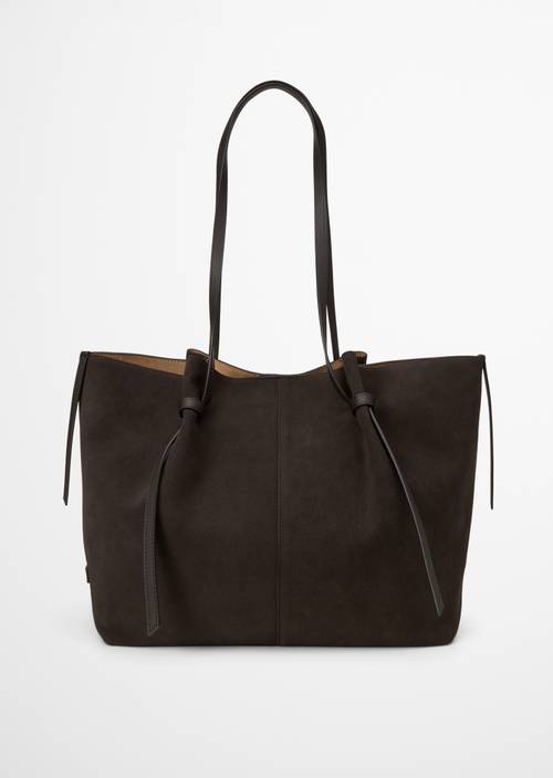 Sac cabas modèle Sili Burnt Coffee en vue de face