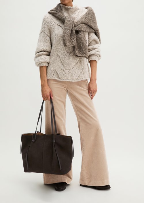 Sili Tote Bag — Burnt Coffee