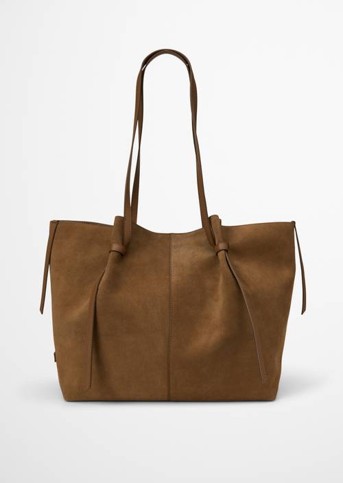 Sac cabas modèle Sili Pure Camel en vue de face