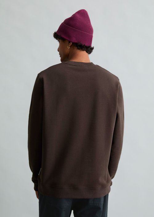 DfC Regular-Fit Sweatshirt — Chocolate Brown