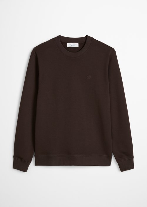 DfC Regular-Fit Sweatshirt — Chocolate Brown