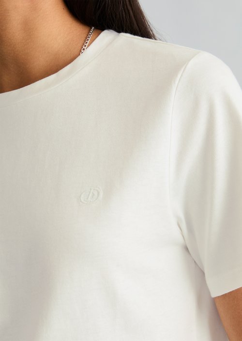 Regular T-shirt — Silky White