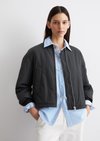 Marc O'Polo Aviator-Blouson regular, Damen, blau, Gr. 40, 100% Polyester