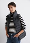 Marc O'Polo Lichtgewicht gewatteerd gilet, Dames, blauw, 32, 100% Polyamide
