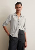 美品 MARNO Charlotte blouse Shop Sustainable Women's Cotton Blouse in Black and White