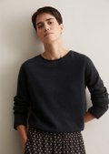 パンツ CO CASHMERE KNIT TROUSERS Women's Cashmere Ribbed Trousers With Side Slits