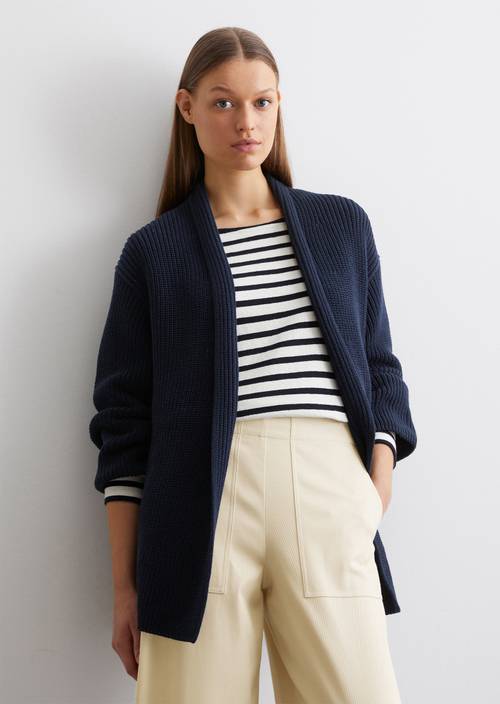 Strick Cardigan Marco Polo Damen Strickjacke DfC Cardigan Loose