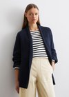 Marc O'Polo DfC Cardigan loose, Damen, blau, Gr. m, 100% Baumwolle
