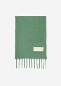 Scarf made from a cuddly alpaca wool mix - green | Scarfs