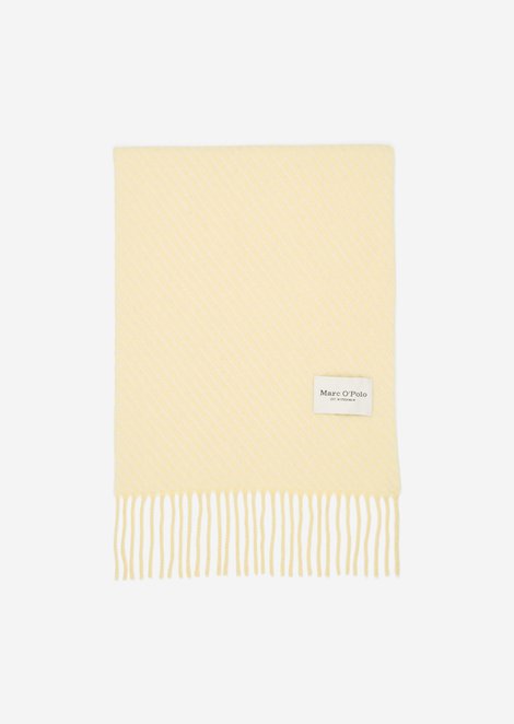 Marc O'Polo Wollen sjaal, Dames, geel, , 100% Wol