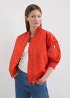 Marc O'Polo Blouson im Aviator-Stil regular, Damen, rot, Gr. 32, 100% Polyester