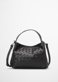【JEDREFEB5】Slant Large Shoulder Bag Black☆韓国☆バッグ Slant large shoulder bag_black - JEDREFEB5