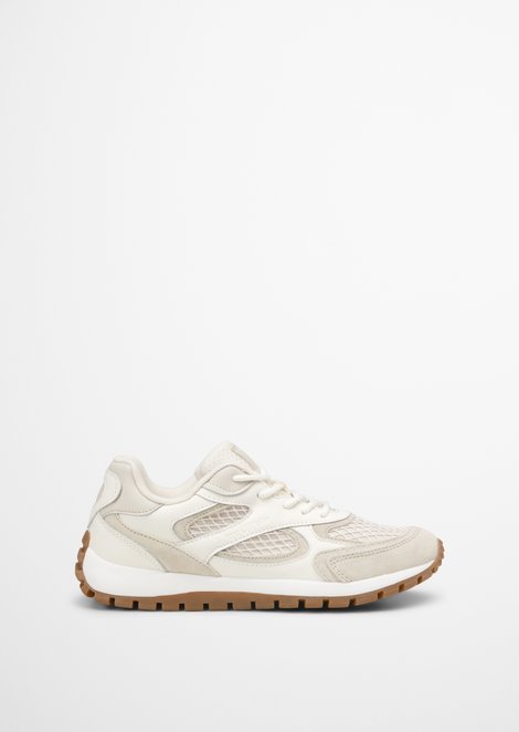 Marc O'Polo Sneakers, Dames, wit, 36, 80% Polyester, 20% Leer
