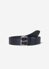 Marc O'Polo Gürtel, Damen, blau, Gr. 95, 100% Leder