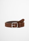 Marc O'Polo Gürtel, Damen, braun, Gr. 90, 100% Leder (Rind)
