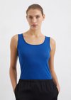 Marc O'Polo Top regular, Dames, blauw, S, 100% Lyocell