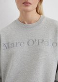 Logo sweatshirt relaxed made from organic cotton - gray