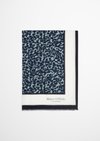 Marc O'Polo Schal mit Allover-Print, Damen, grün, Gr., 58% Modal, 42% Baumwolle