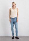 Marc O'Polo Jeans Model Theda boyfriend cropped, Damen, blau, Gr. 26/30, 98% Baumwolle, 2% Elasthan