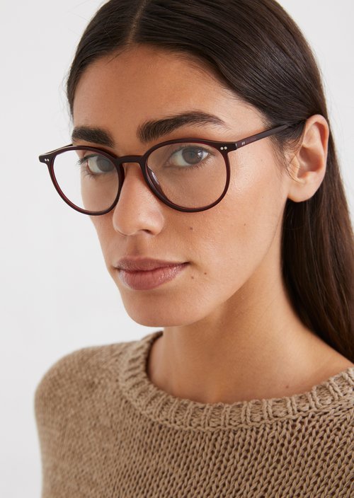 Round unisex panto glasses — rottöne