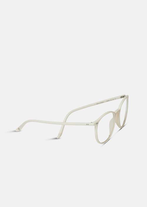 Round unisex panto glasses — gelbtöne