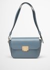 Marc O'Polo Schoudertas klein, Dames, blauw, , 100% Leer (Koe)