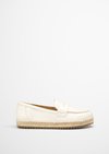 Marc O'Polo Espadrilles, Damen, weiss cotton, 40, 100% Leder (Ziege)
