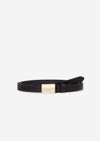 Marc O'Polo Gürtel, Damen, schwarz, Gr. 75, 100% Leder (Rind)