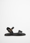 Marc O'Polo Sandale, Women, schwarz, 38, 100% Leder (Rind)