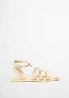 Marc O'Polo Sandale, Women, silky stone, 37, 100% Leder (Rind)