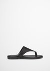 Marc O'Polo Zehentrenner, Damen, schwarz, 39, 100% Leder (Rind)