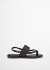 Marc O'Polo Zehentrenner-Sandale, Women, schwarz, 37, 100% Leder (Rind)