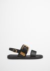 Marc O'Polo Sandale, Women, schwarz, 41, 100% Leder (Rind)