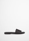Marc O'Polo Pantolette, Damen, schwarz, Gr. 41, 100% Leder (Rind)