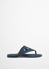 Marc O'Polo Zehentrenner, Damen, blau, Gr. 42, 100% Leder (Rind)