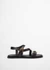 Marc O'Polo Sandale, Women, schwarz, 37, 100% Leder (Rind)